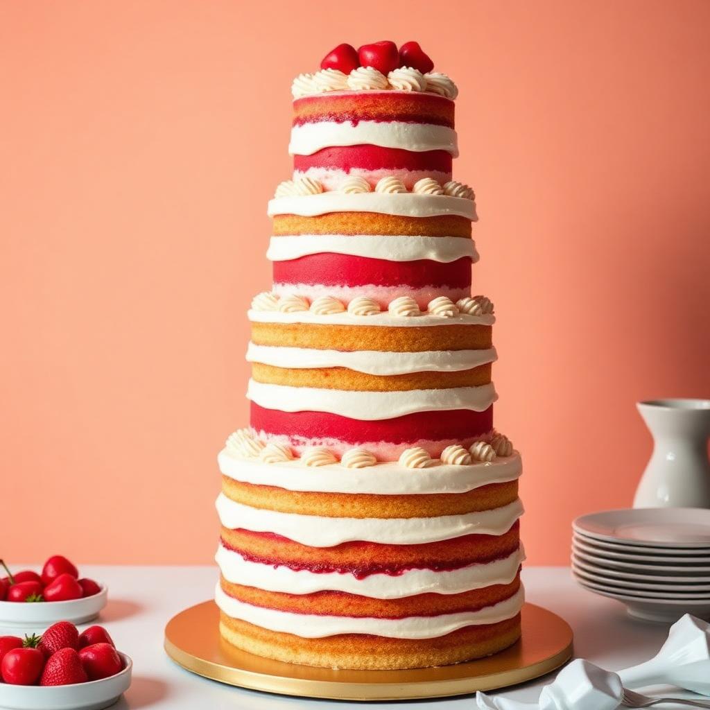 Tall Celebration Cake